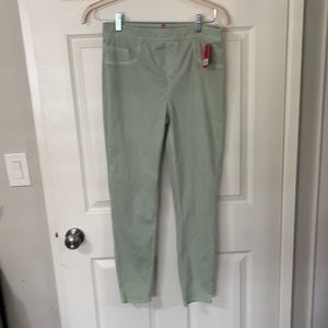 Spanx seafoam green ankle Jean-ish
